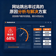 君山建站-网站跳出率过高的原因分析与解决方案