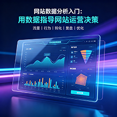 君山建站-网站数据分析入门：用数据指导网站运营决策
