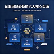 岳阳建站-企业网站必备的六大核心页面