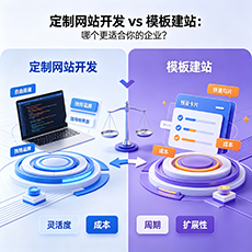 岳阳建站-定制网站开发 vs 模板建站：哪个更适合你的企业？